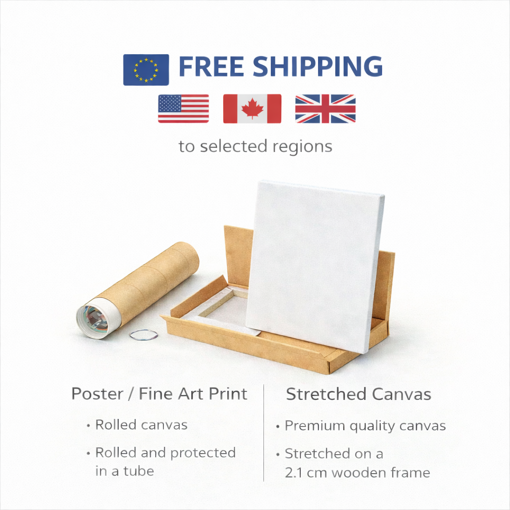 Neo-Expressionist Abstract Graffiti Figure With Crown Canvas Wall Art