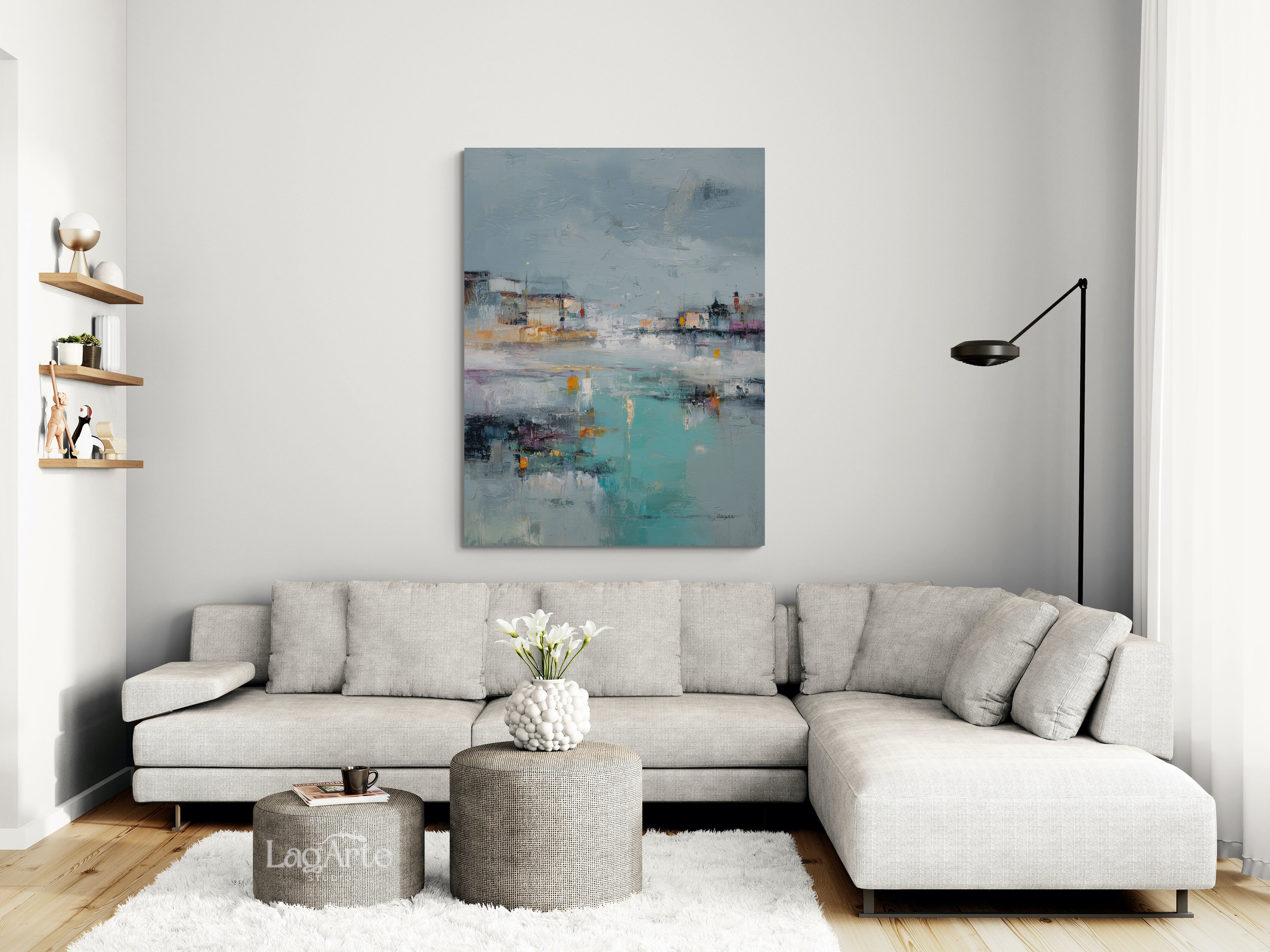 cityscape canvas wall art