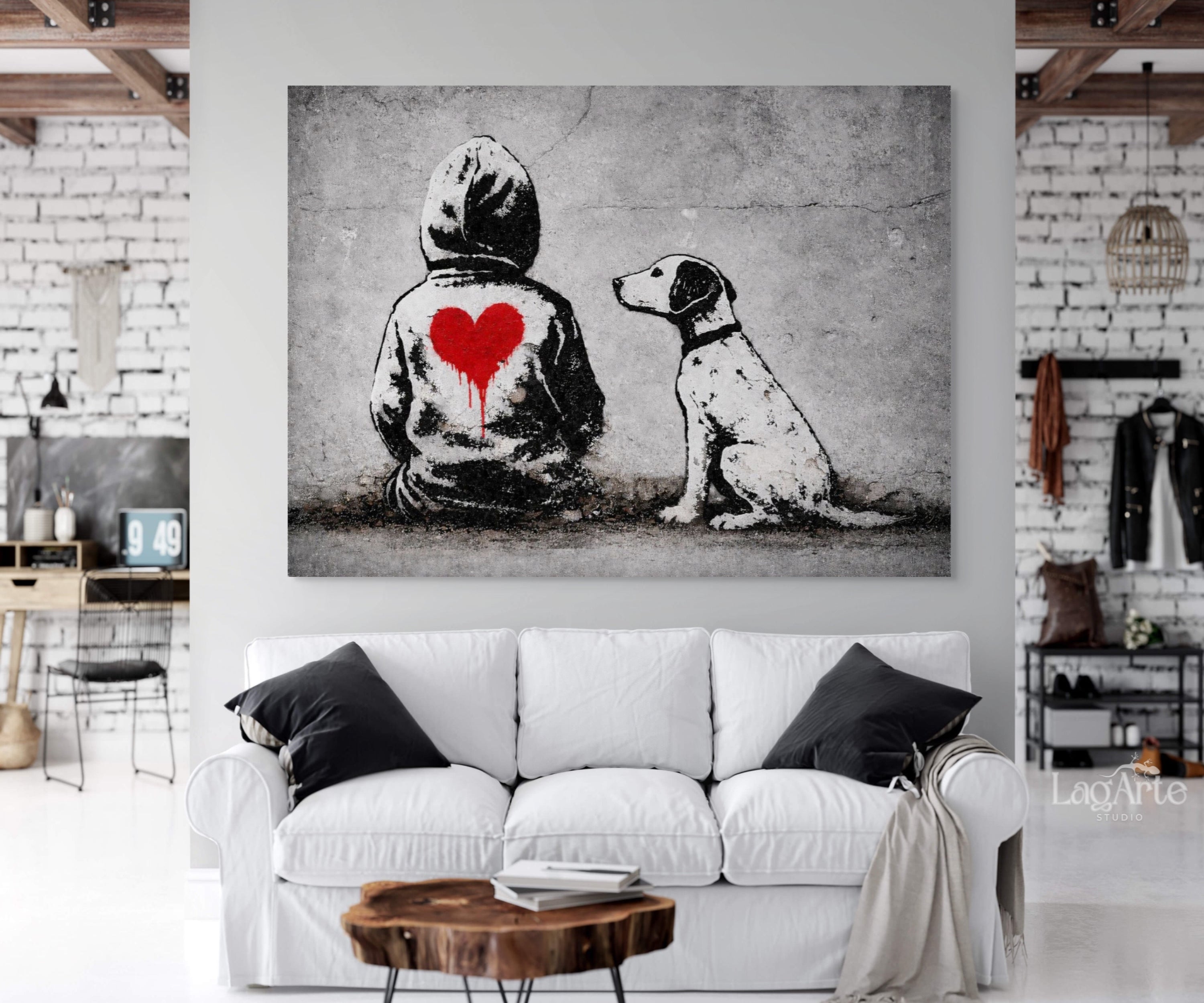 Street Art Canvas Wall Art 