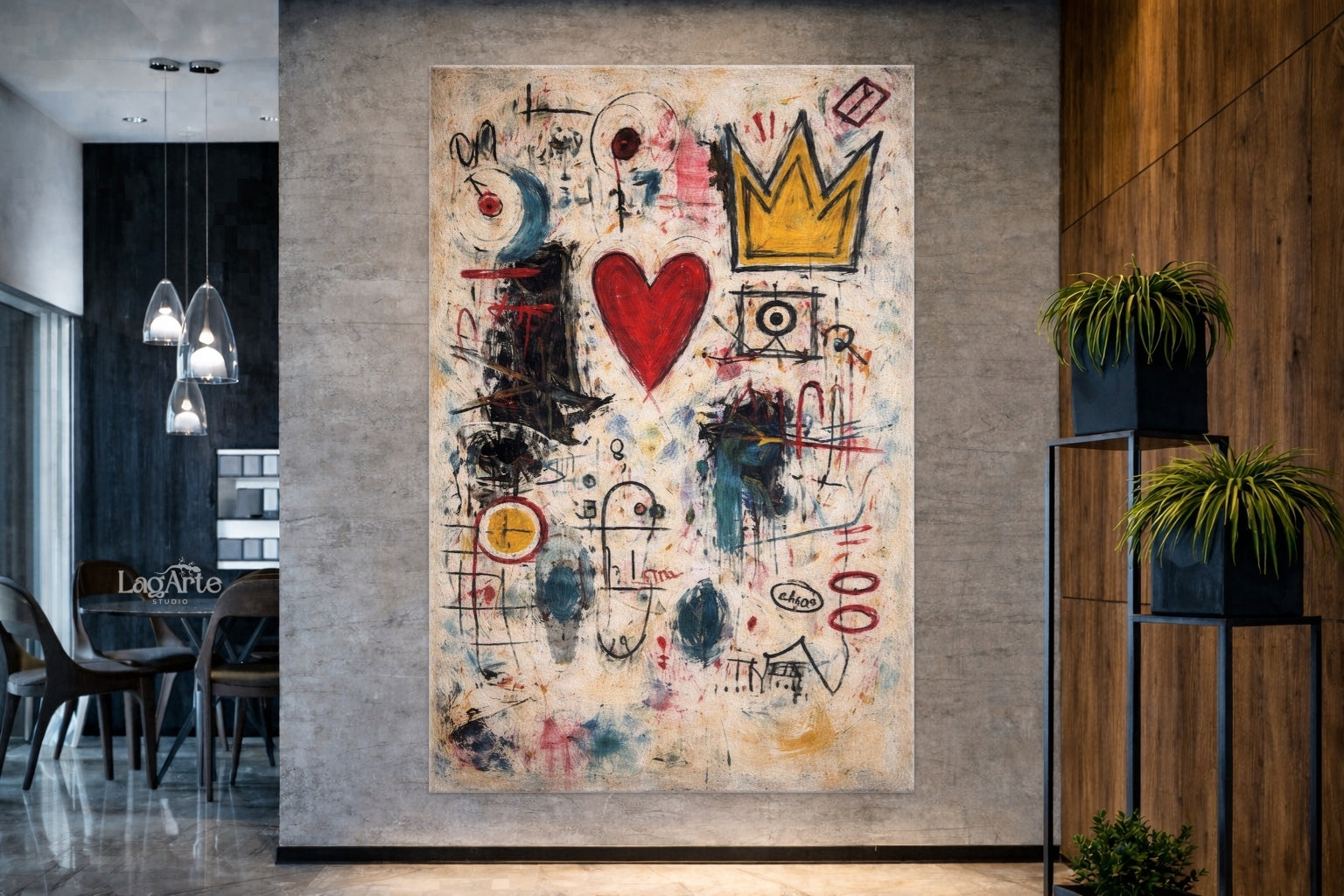 neoexpressionism canvas wall art