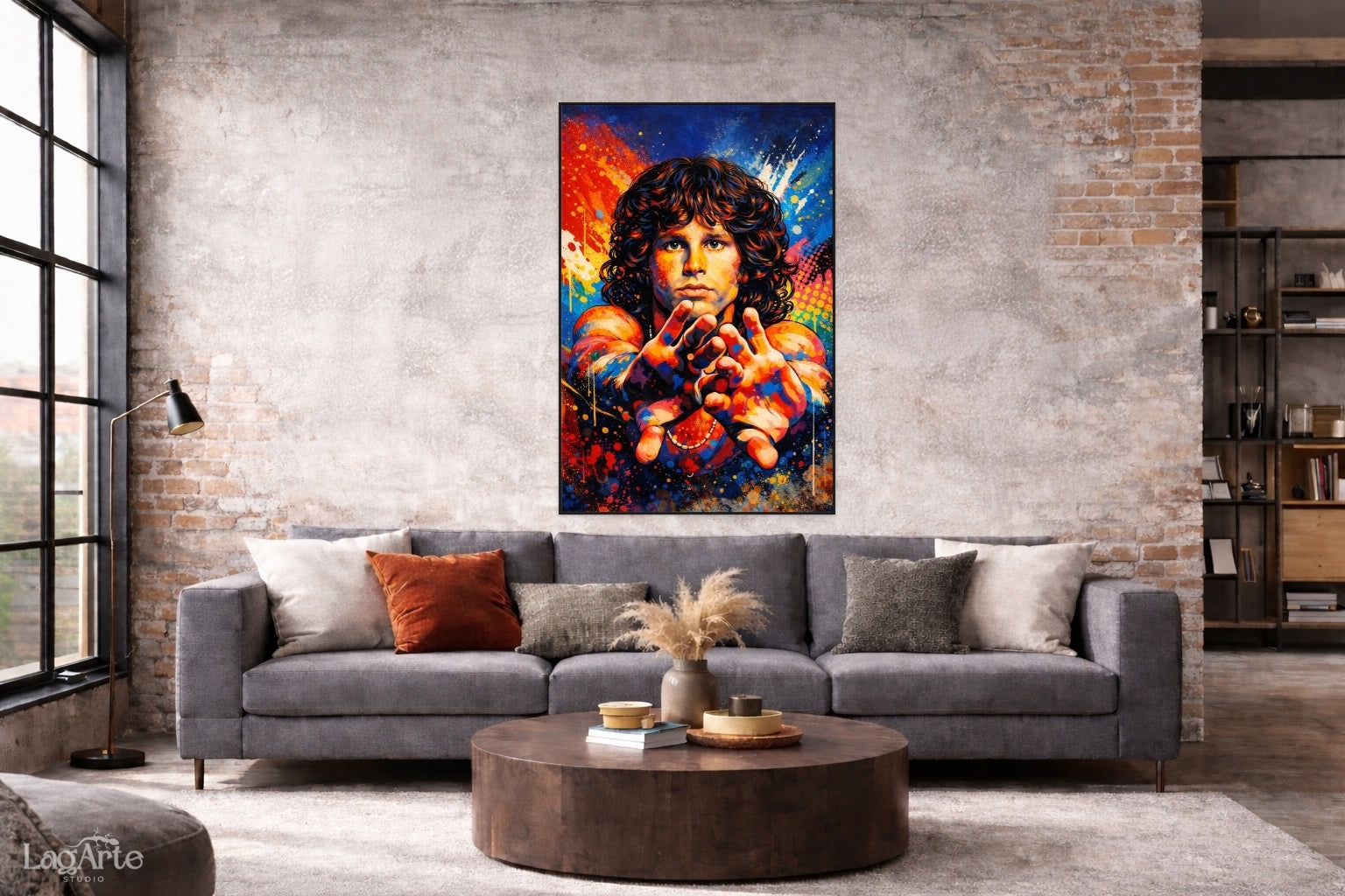 jim morrison wall art